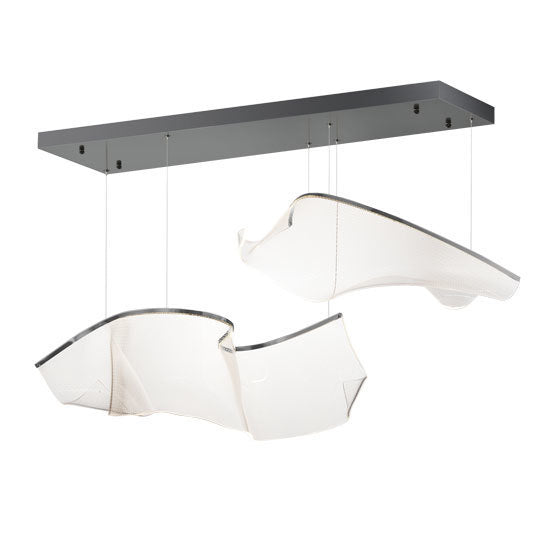 LED Steel Frame with Acrylic Diffuser Linear Pendant