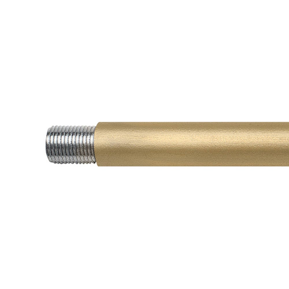 12" Stem, Lacquered Brass