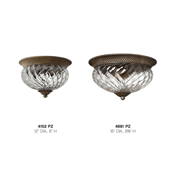 Plantation Flush Mount