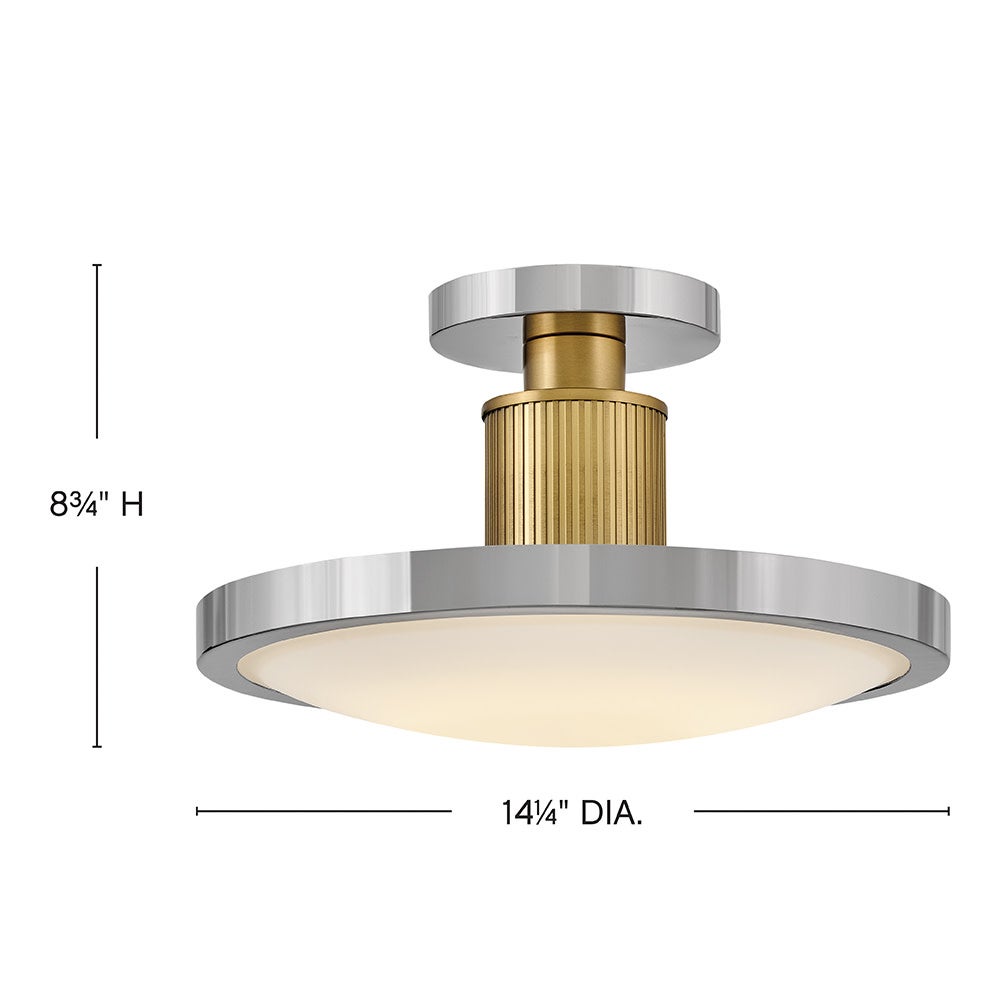 Kieran Medium Semi-Flush Mount