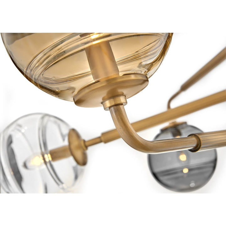 Oberon Large Adjustable Single Tier Chandelier