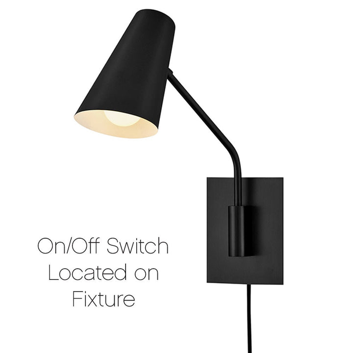 Bray Medium Swing Arm Single Light Sconce