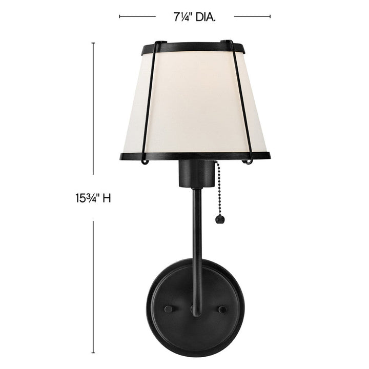 Clarke Medium Single Light Sconce