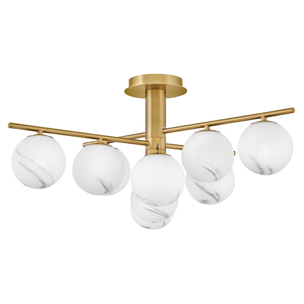 Selene Large Semi-Flush Mount