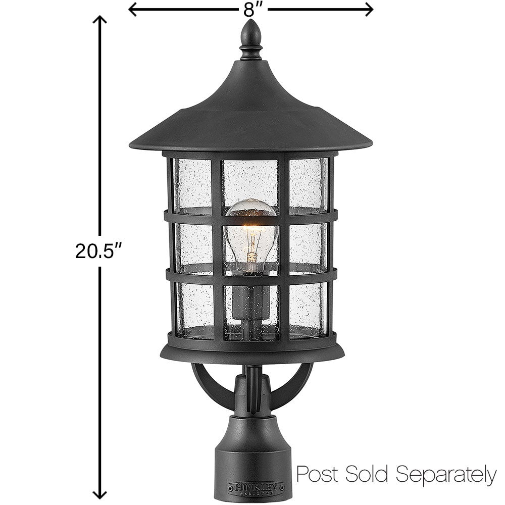 Freeport Coastal Elements Medium Post Mount Lantern