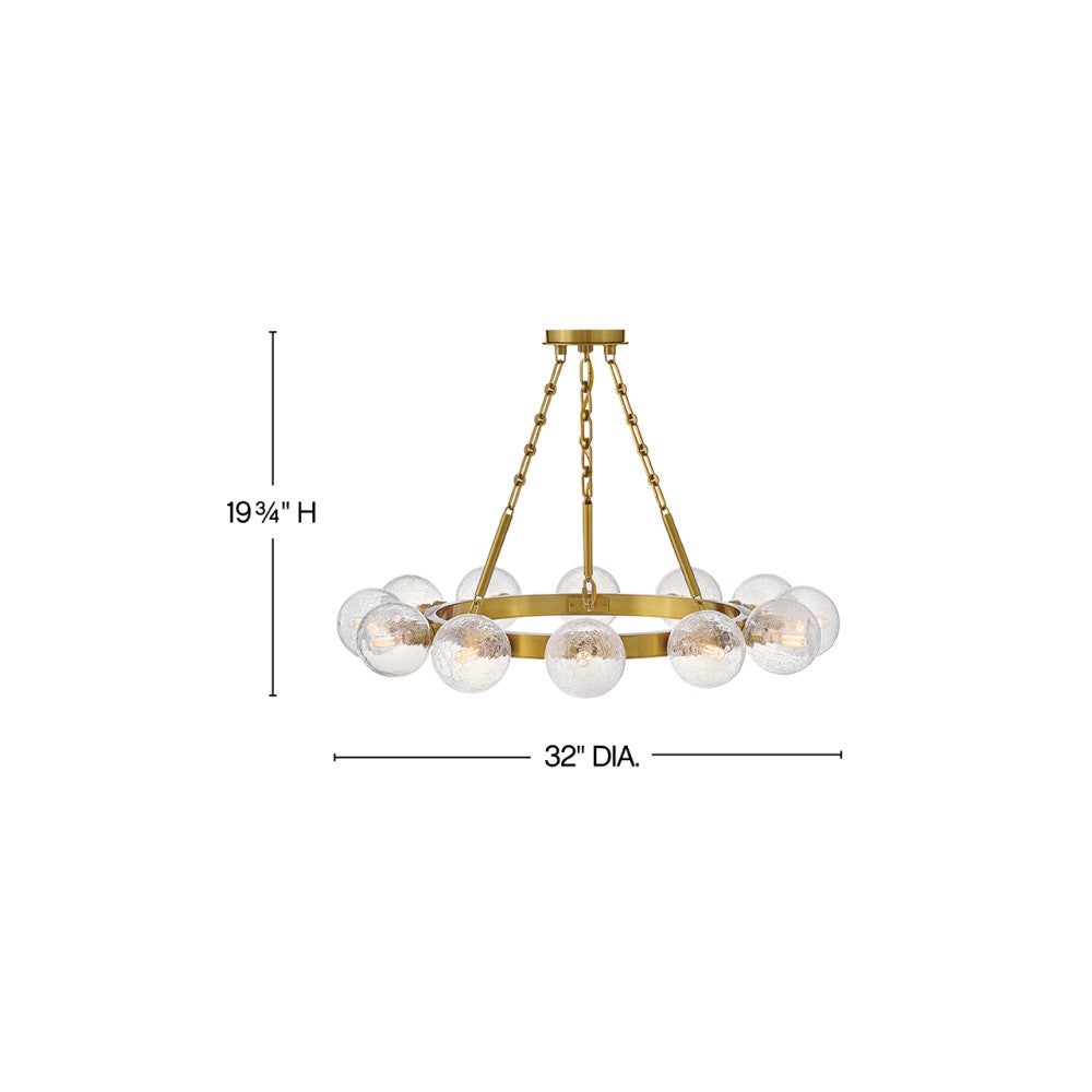 Coco Single Tier Chandelier