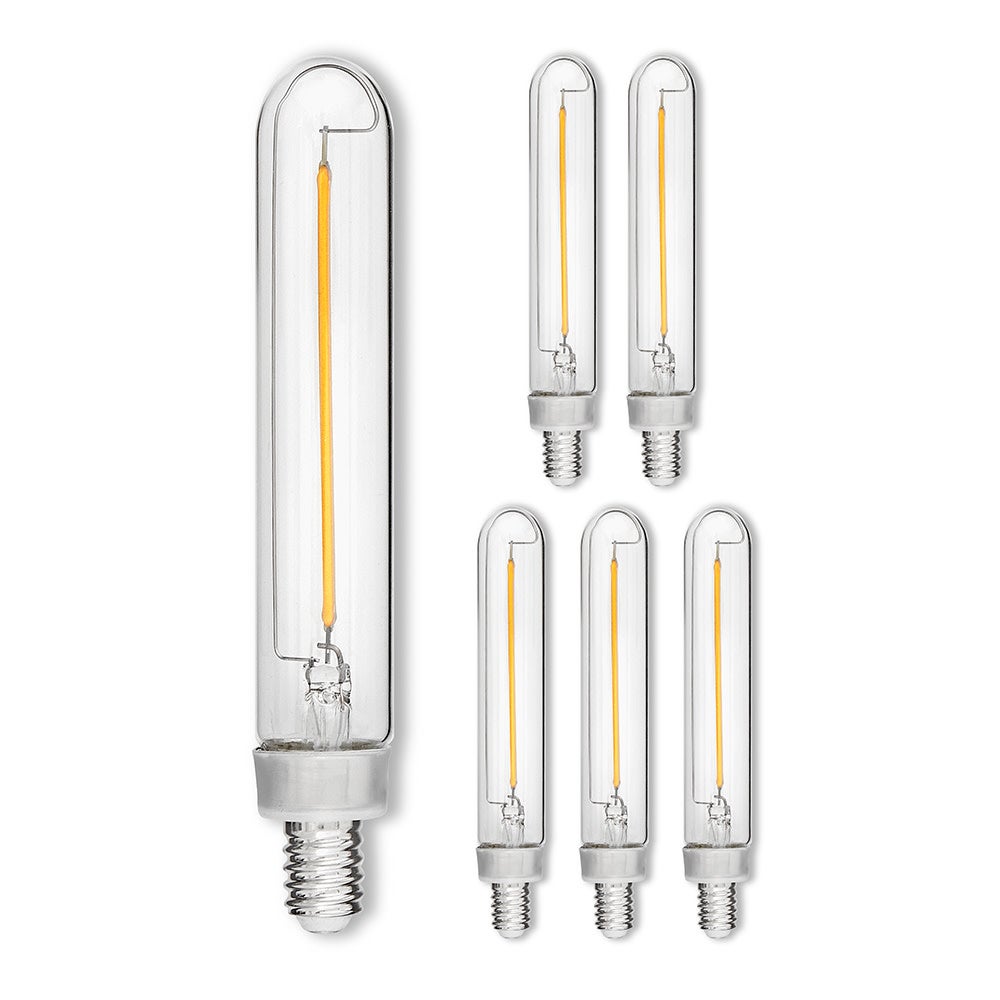 LumiGlo E12T62245CL LED Bulb, 6 Pack, by Hinkley