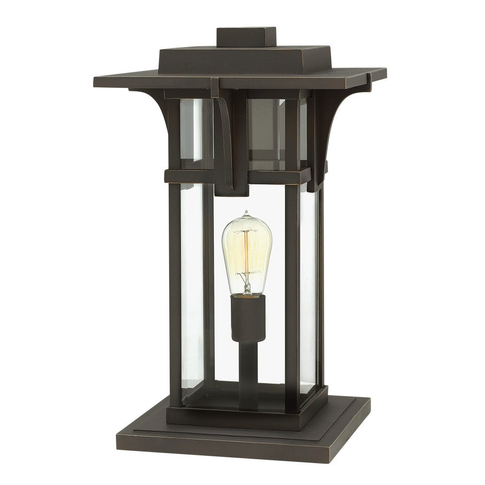 Manhattan Medium Pier Mount Lantern