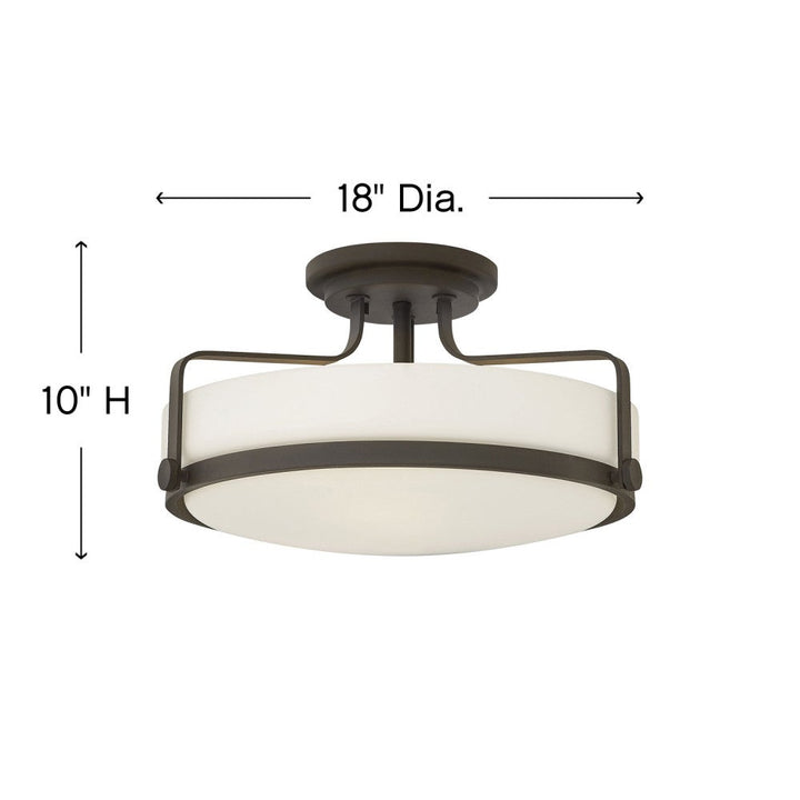 Harper Medium Semi-Flush Mount