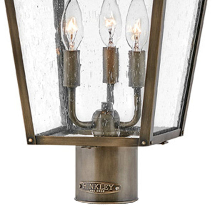 Huntersfield Large Post Mount Lantern