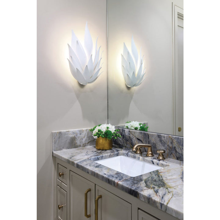 Agave Large Two Light Sconce