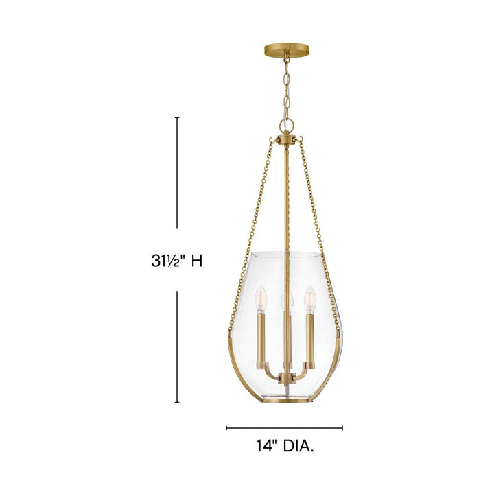 Farrin Medium Pendant by Hinkley - view 14