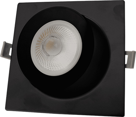LED 4" Multi-Directional Gimbal - 5CCT Adjustable - Square