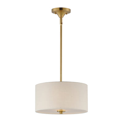 Bongo - 2 Light Pendant / Semi-Flush Mount
