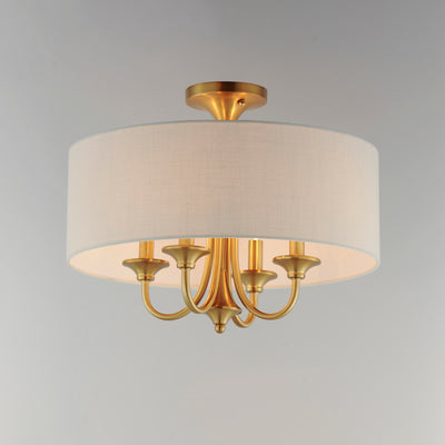Bongo - 4 Light Pendant / Semi-Flush Mount