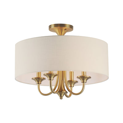 Bongo - 4 Light Pendant / Semi-Flush Mount