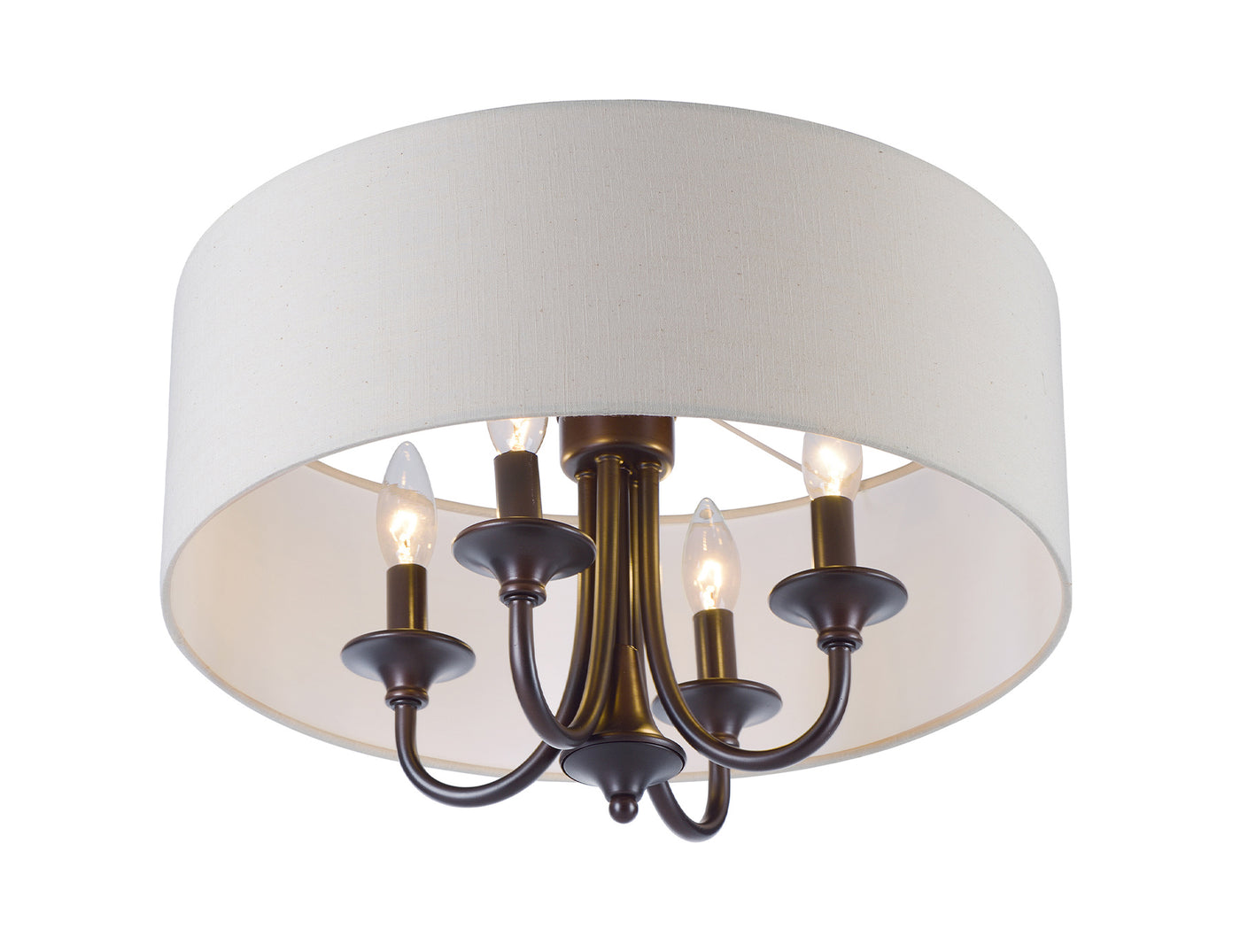 Bongo - 4 Light Pendant / Semi-Flush Mount