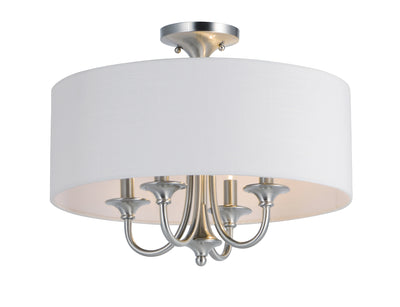 Bongo - 4 Light Pendant / Semi-Flush Mount