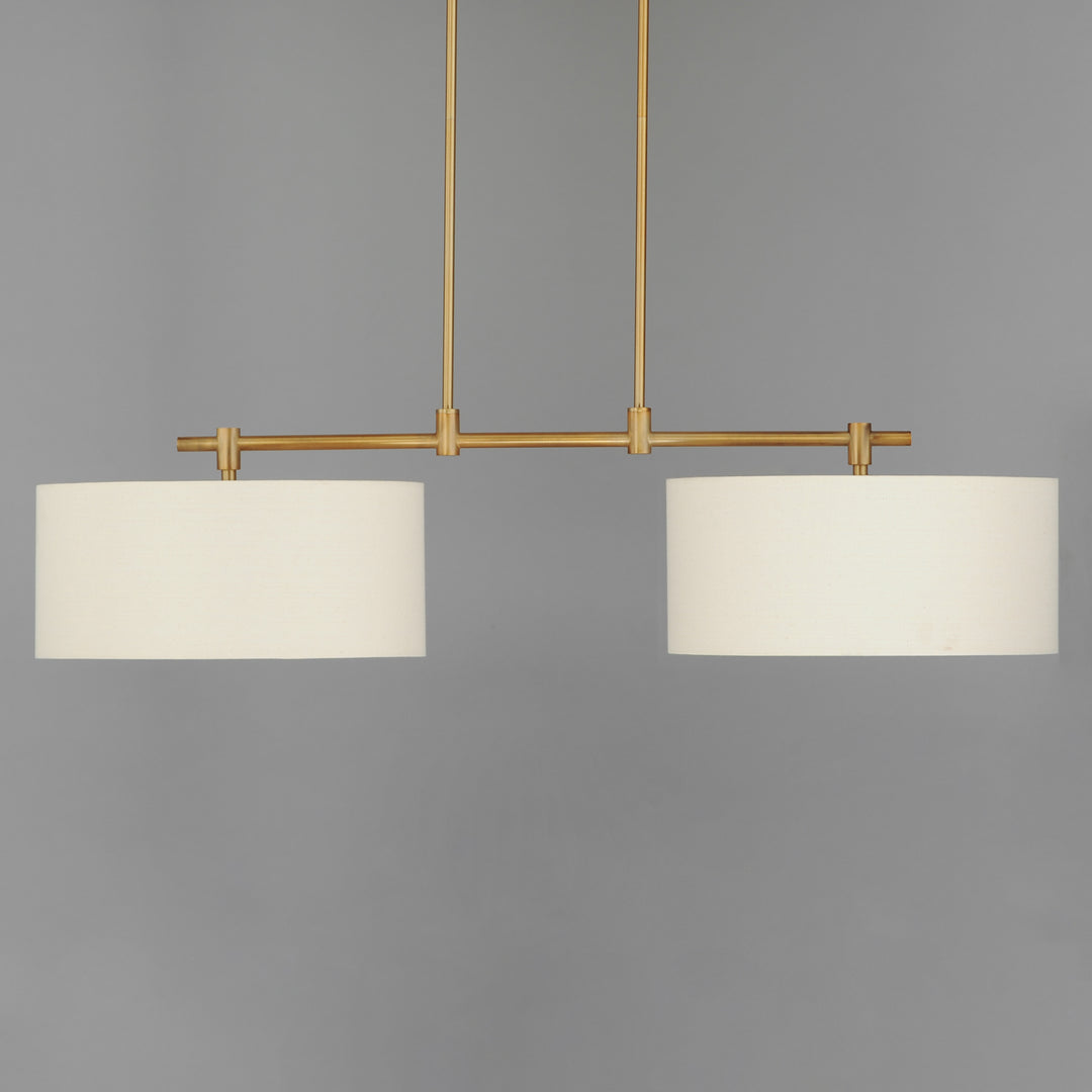 Bongo Pendant Oatmeal / Natural Aged Brass alternate view