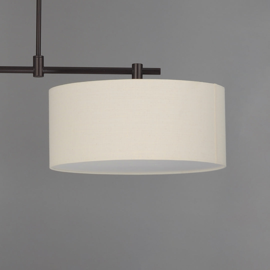 Bongo Pendant Oatmeal / Oil Rubbed Bronze alternate view