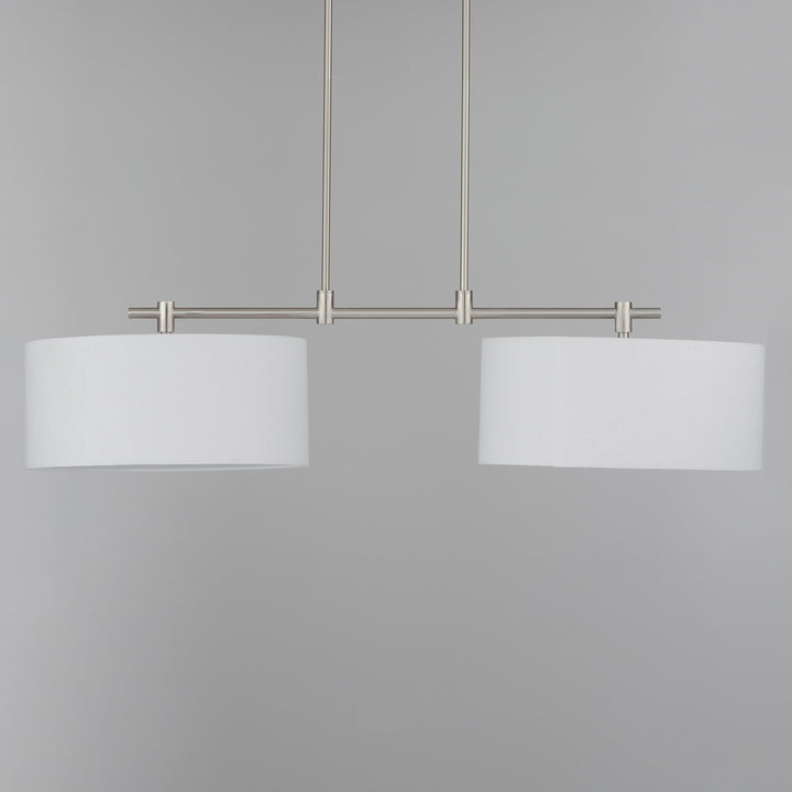 Bongo Pendant Wool / Satin Nickel alternate view