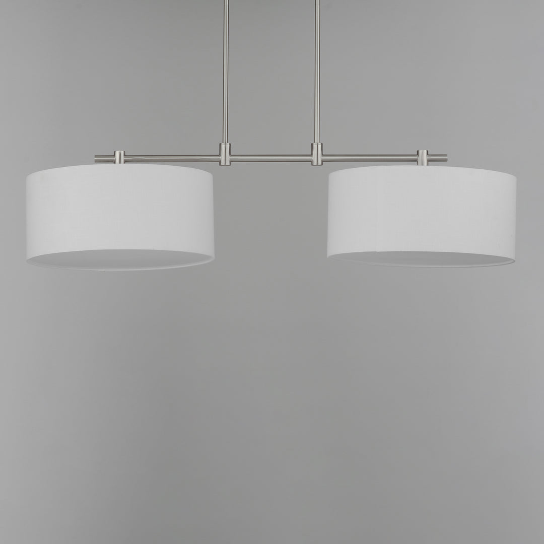 Bongo Pendant Wool / Satin Nickel alternate view