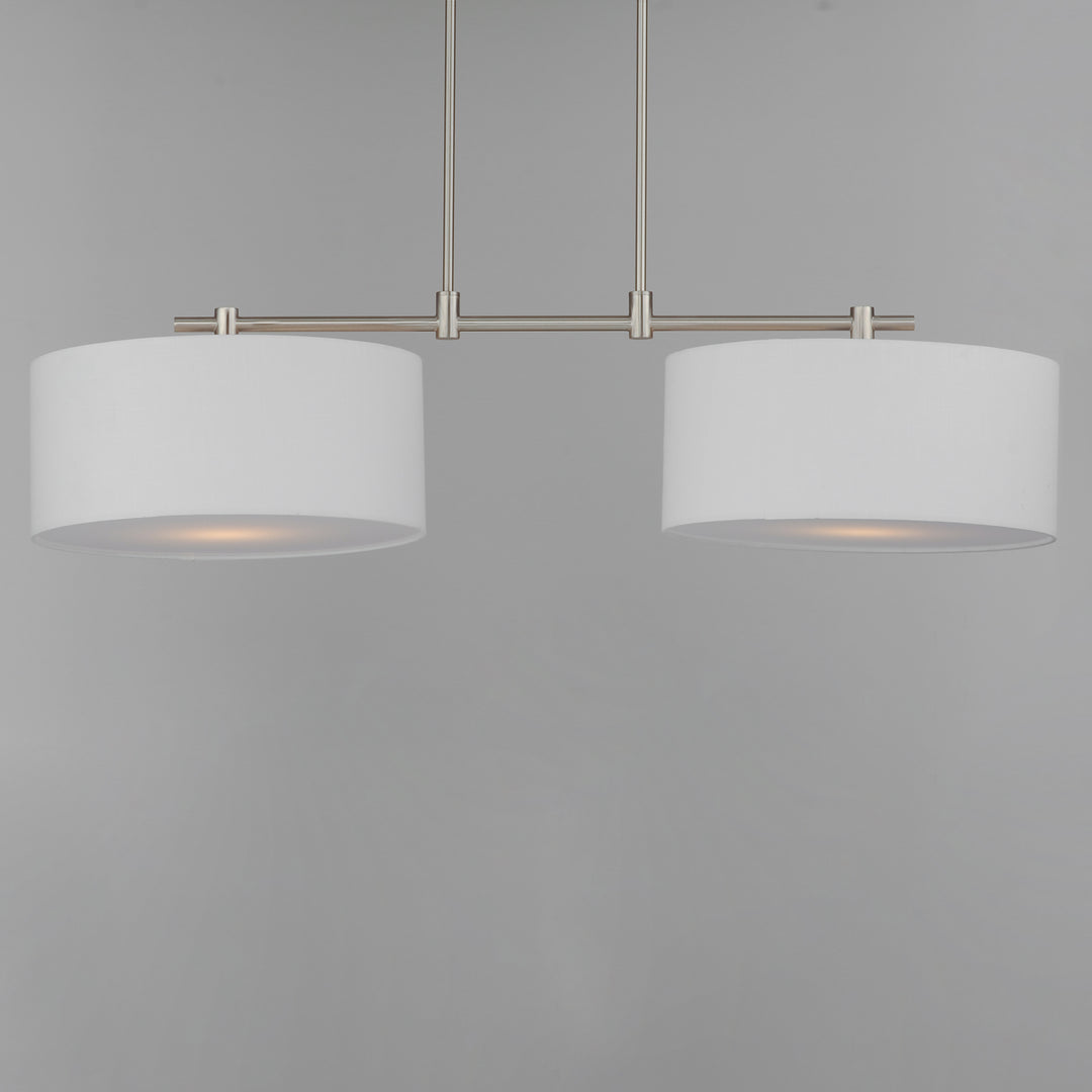 Bongo Pendant Wool / Satin Nickel alternate view