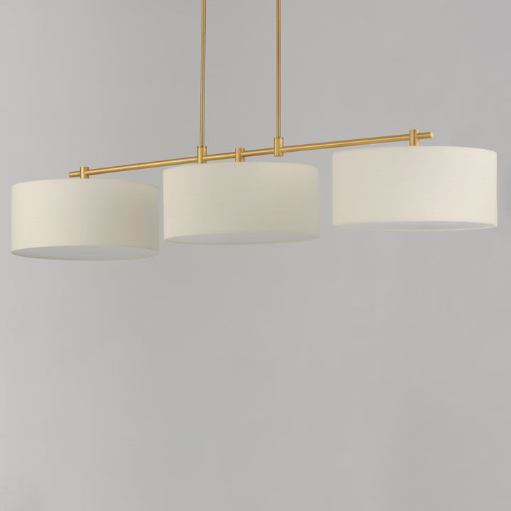 Bongo Pendant Oatmeal / Natural Aged Brass alternate view