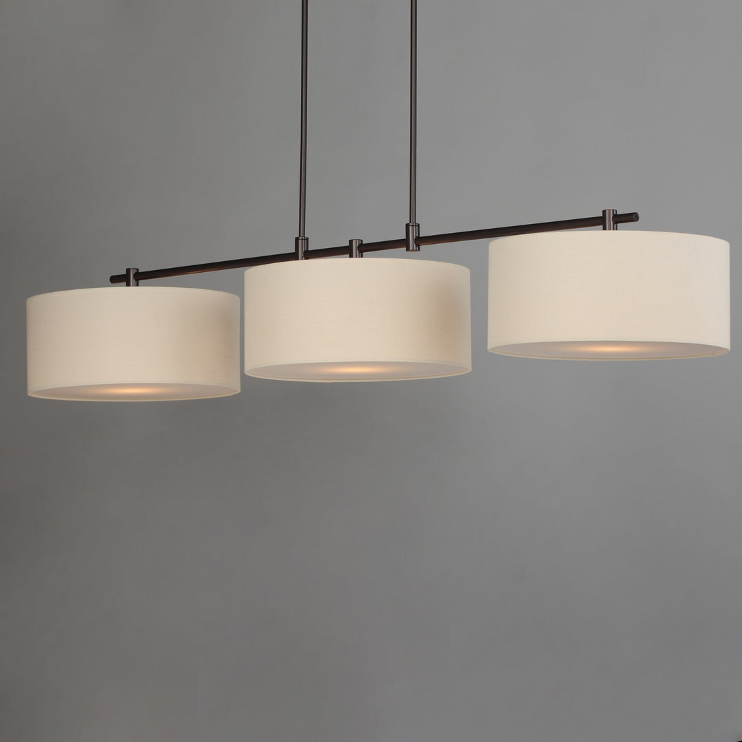 Bongo Pendant Oatmeal / Oil Rubbed Bronze alternate view