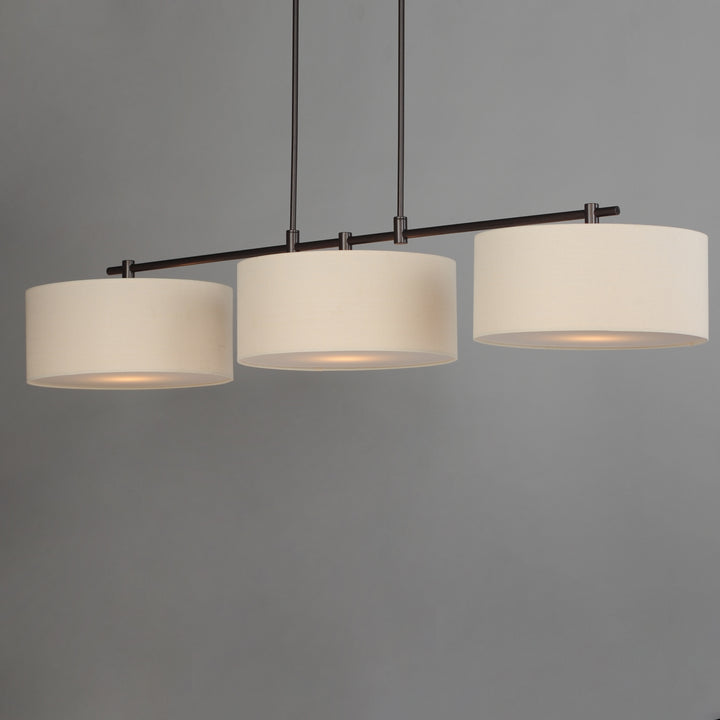 Bongo Pendant Oatmeal / Oil Rubbed Bronze alternate view
