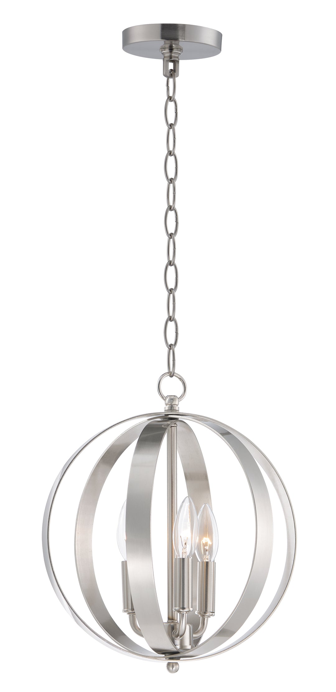 Provident Chandelier Satin Nickel