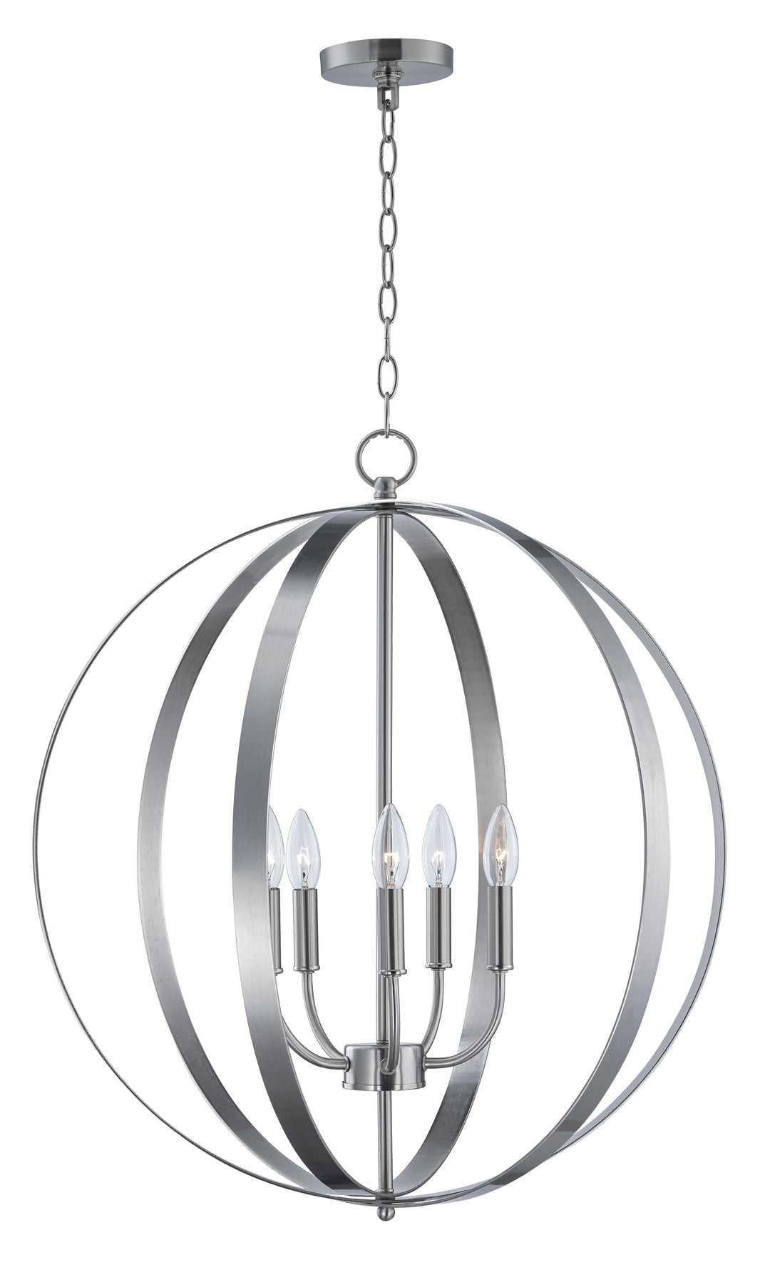 Provident Chandelier Satin Nickel