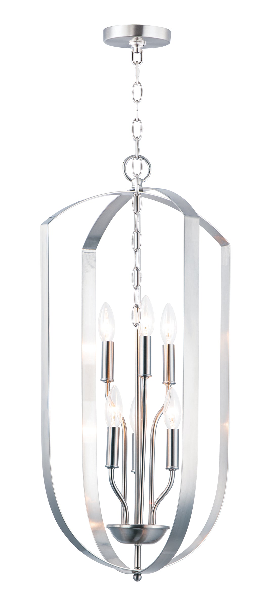 Provident Chandelier Satin Nickel