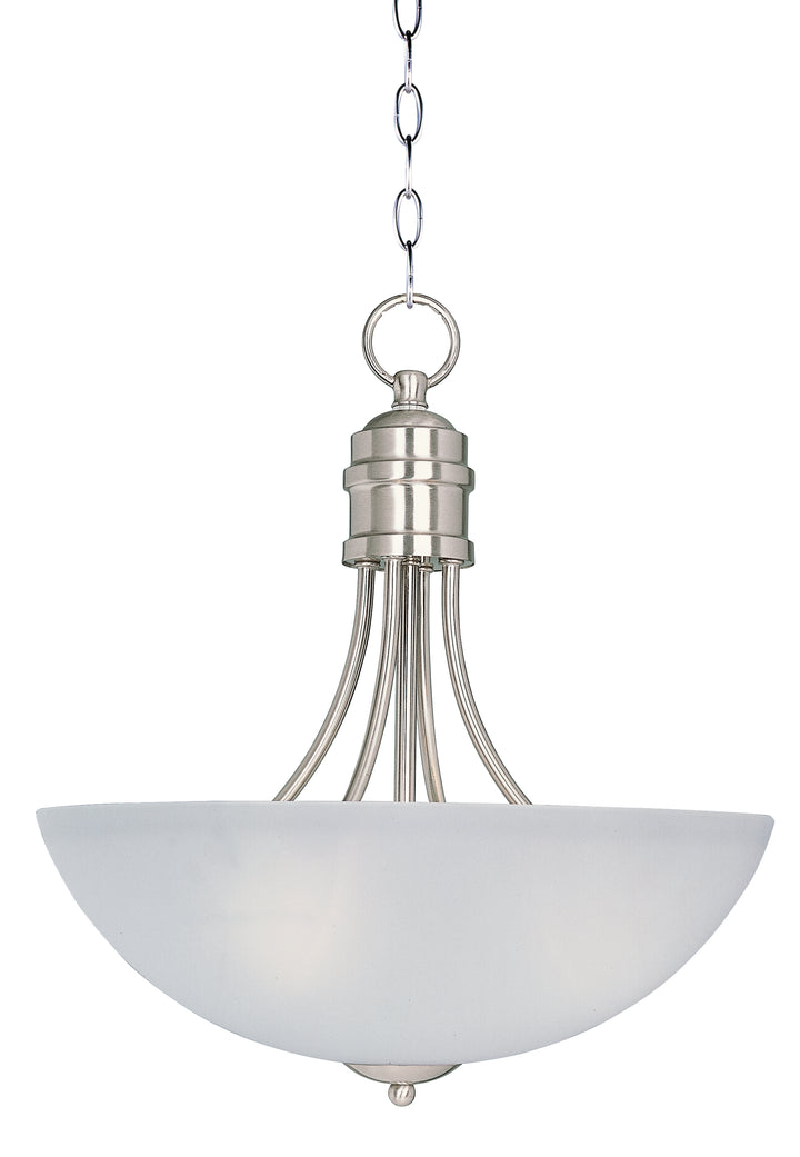 Logan 3-Light Pendant Satin Nickel