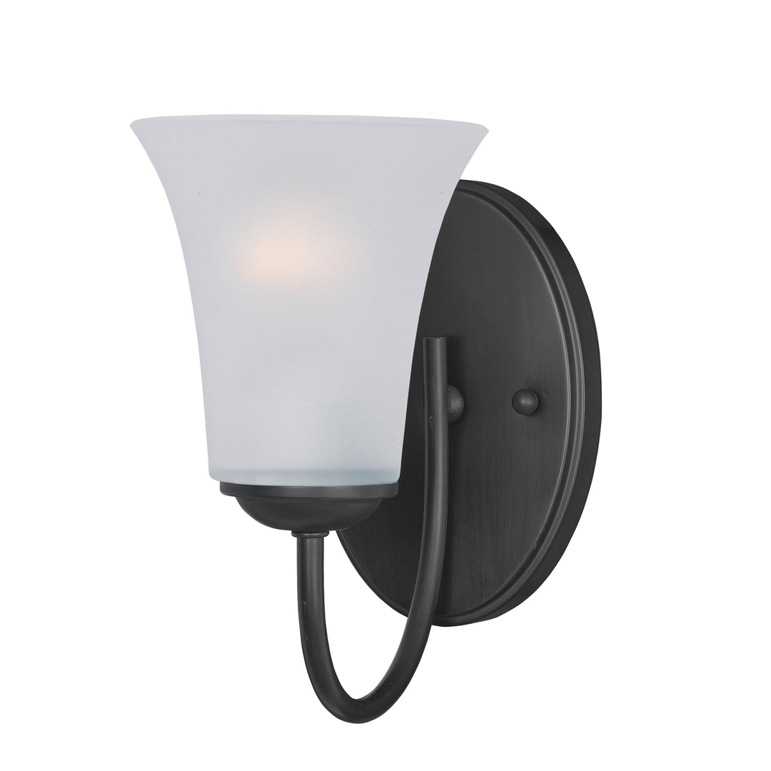 Logan 1-Light Wall Sconce Black