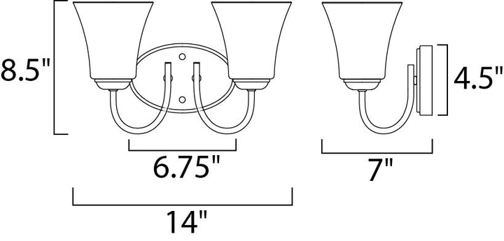 Logan Bath Vanity dimensions diagram