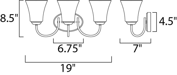 Logan Bath Vanity dimensions diagram