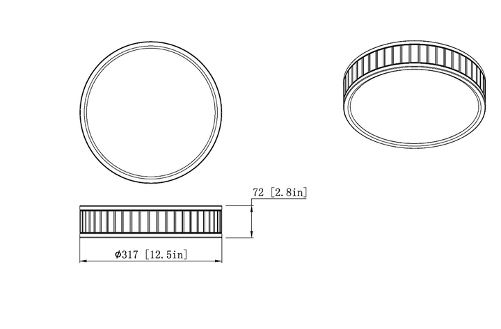 Madison - LED 1 Light Flush Mount