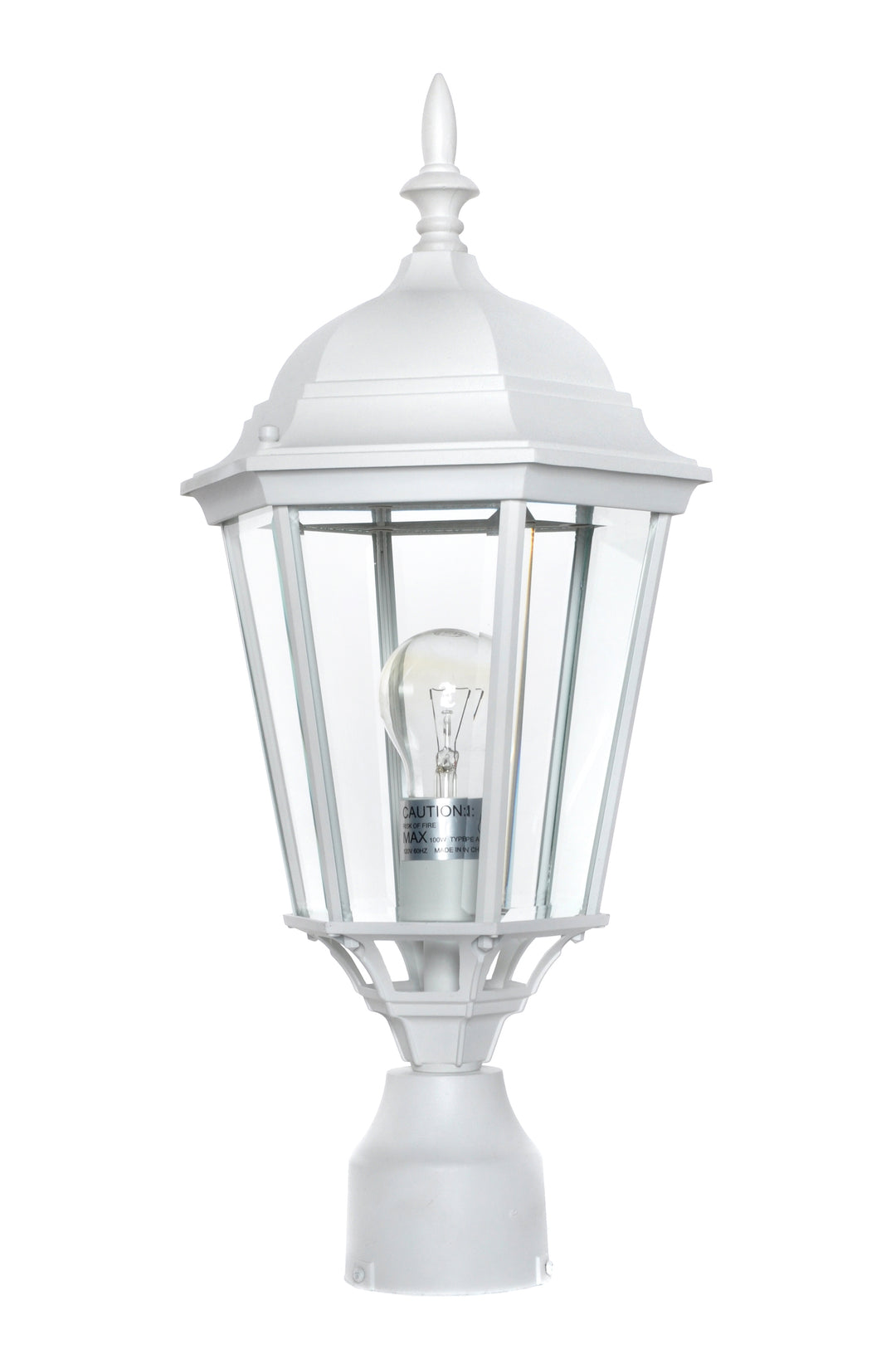 Westlake Cast Outdoor Pole/Post Lantern White alternate view