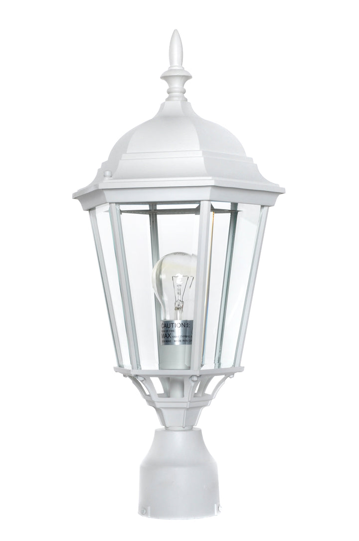 Westlake Cast Outdoor Pole/Post Lantern White alternate view