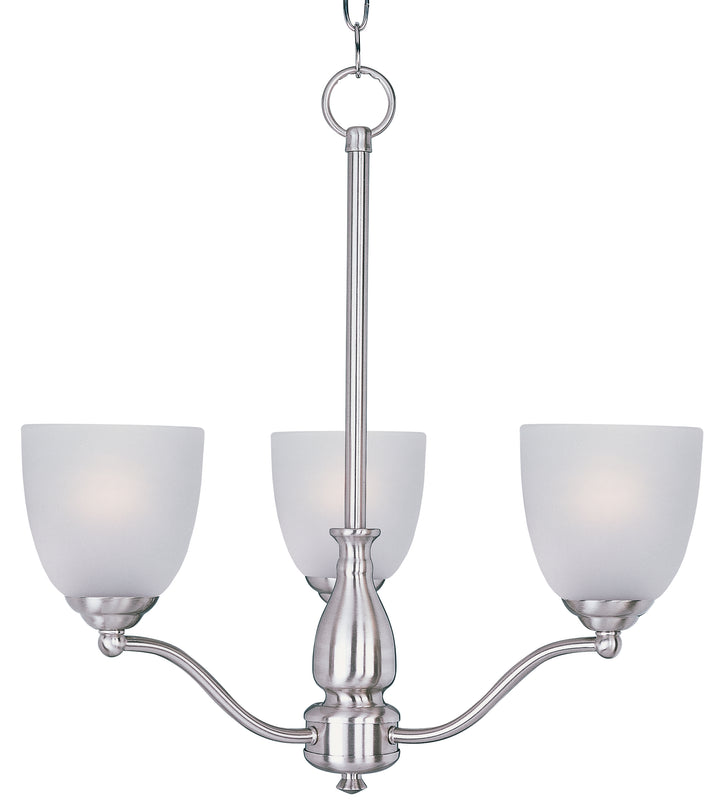 Stefan Chandelier Satin Nickel