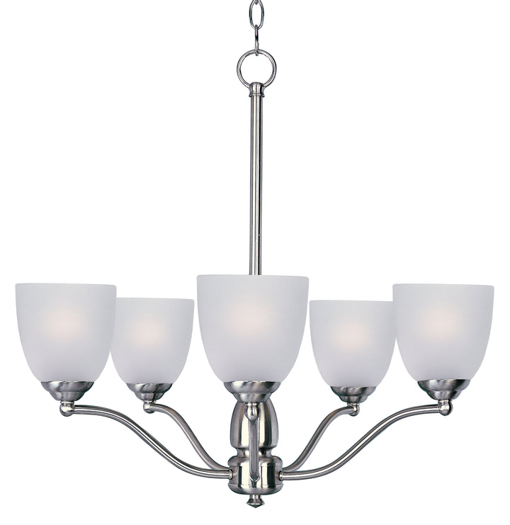 Stefan Chandelier Satin Nickel