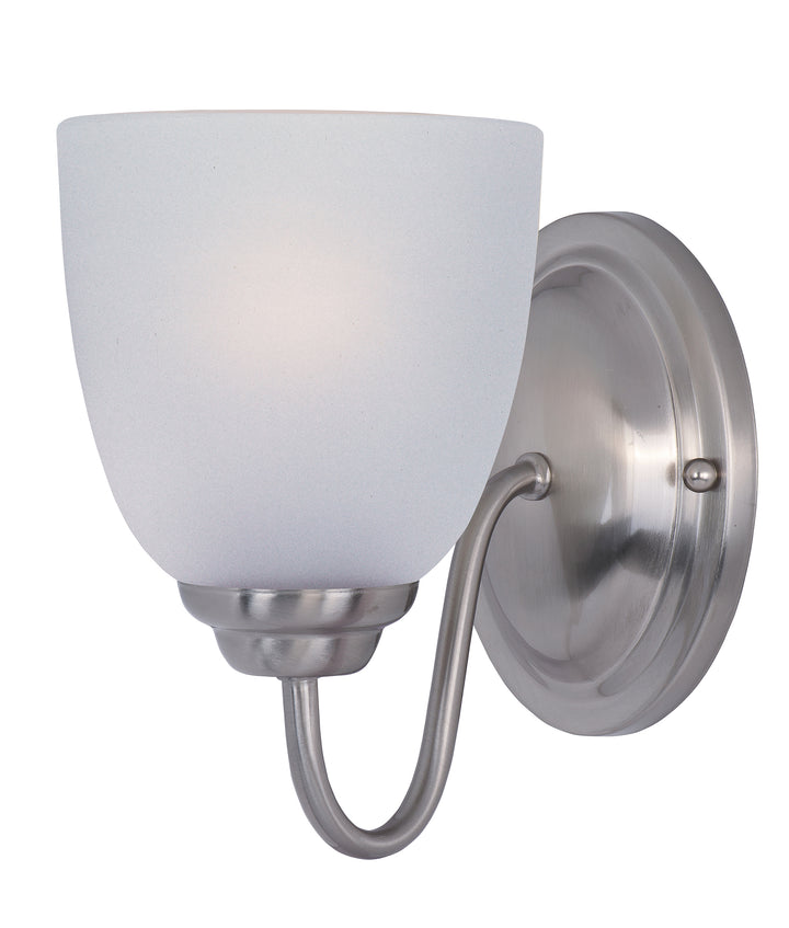 Stefan 1-Light Wall Sconce Satin Nickel