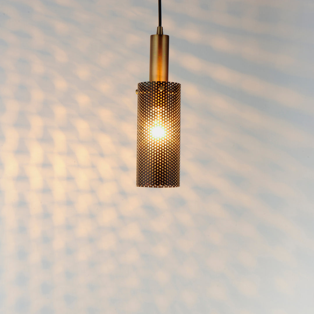 Perf 1-Light Mini Pendant by Maxim Lighting - view 3