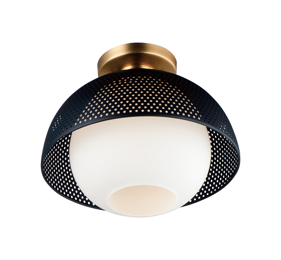 Perf 1-Light Flush Mount