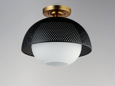 Perf - 1 Light Flush Mount