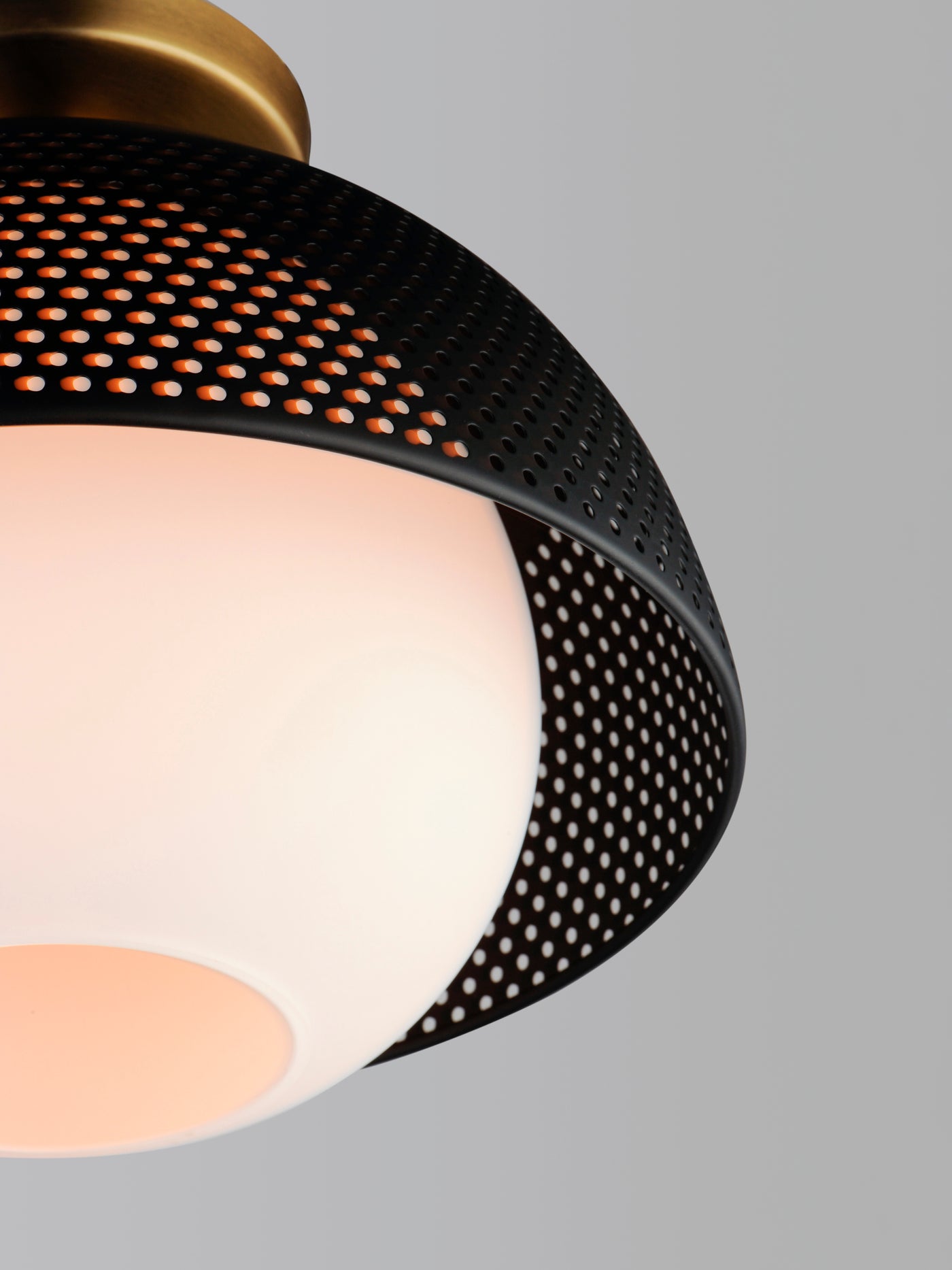 Perf - 1 Light Flush Mount