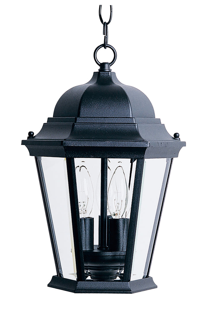 Westlake Cast 3-Light Outdoor Hanging Lantern Black