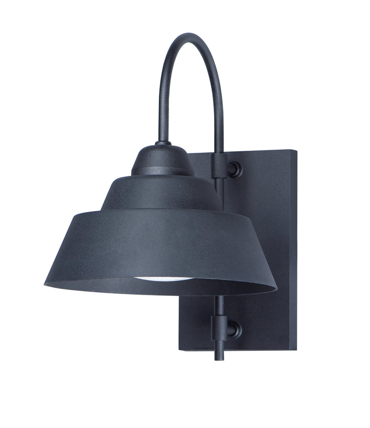 Shoreline 1-Light Outdoor Wall Sconce Black