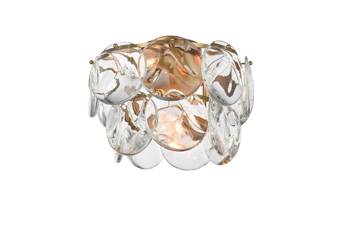 Charlotte Crystal Flush Mount by Elegant - view 16